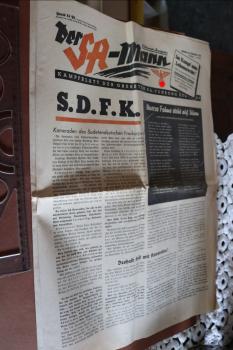 Zeitung -  Der SA-Mann 30. September 1938